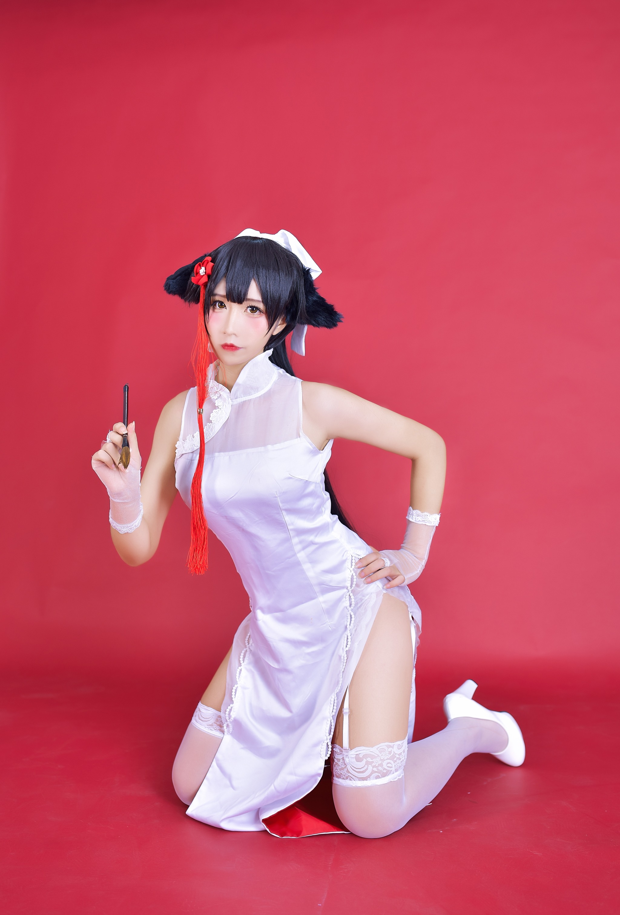 图片[1]-九曲Jean –  NO.005 碧蓝航线 旗袍 [15P]-XikXak